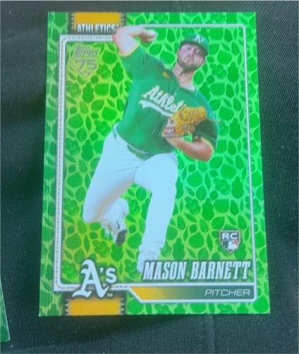 2026 Topps Series 1 #273 Mason Barnett — front