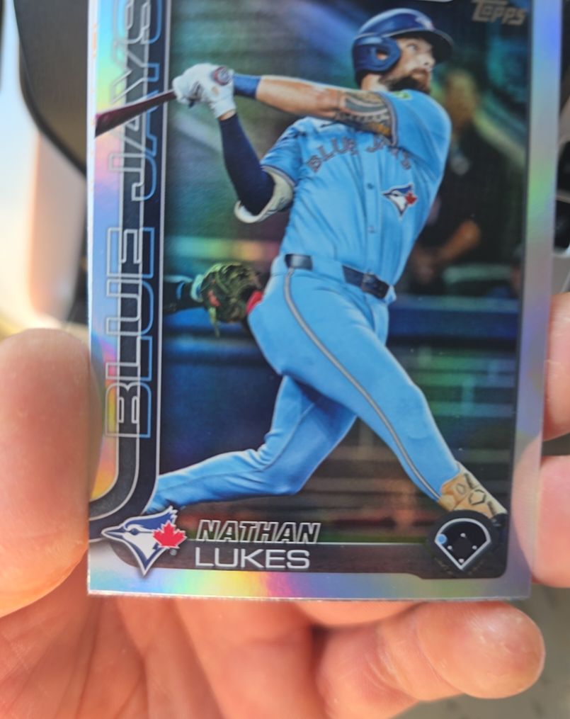 2025 Topps Series 2 #420 Nathan Lukes — front