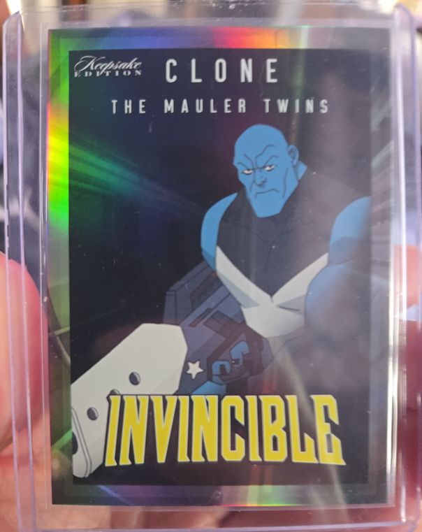 2025 Keepsake Invincible #254 Clone The Mauler Twins — front