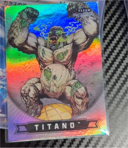 2025 Fleer Brilliants Superman #54 Titano — front