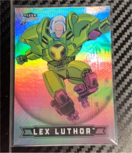 2025 Fleer Brilliants Superman #8 Lex Luthor — front