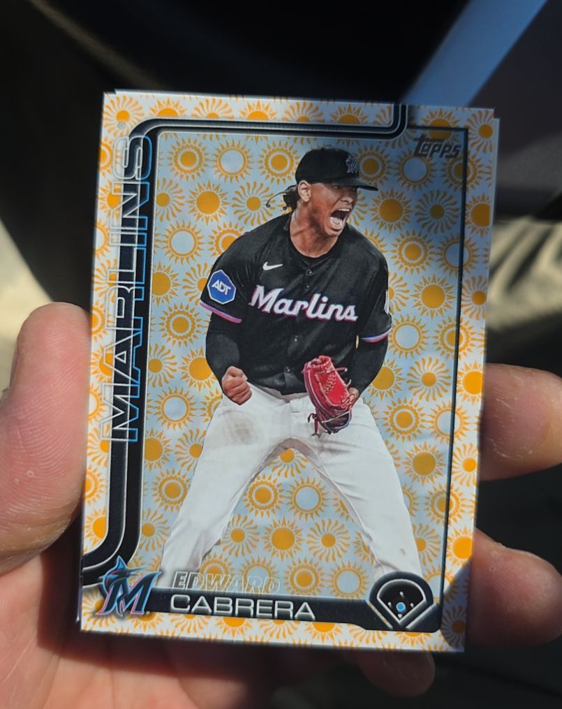 2025 Topps Series 2 #371 Edward Cabrera — front