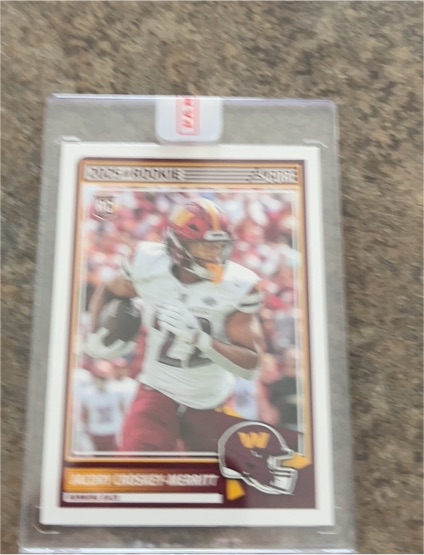 2025 Panini Score #101 Jacory Croskey-Merritt Rookie — front