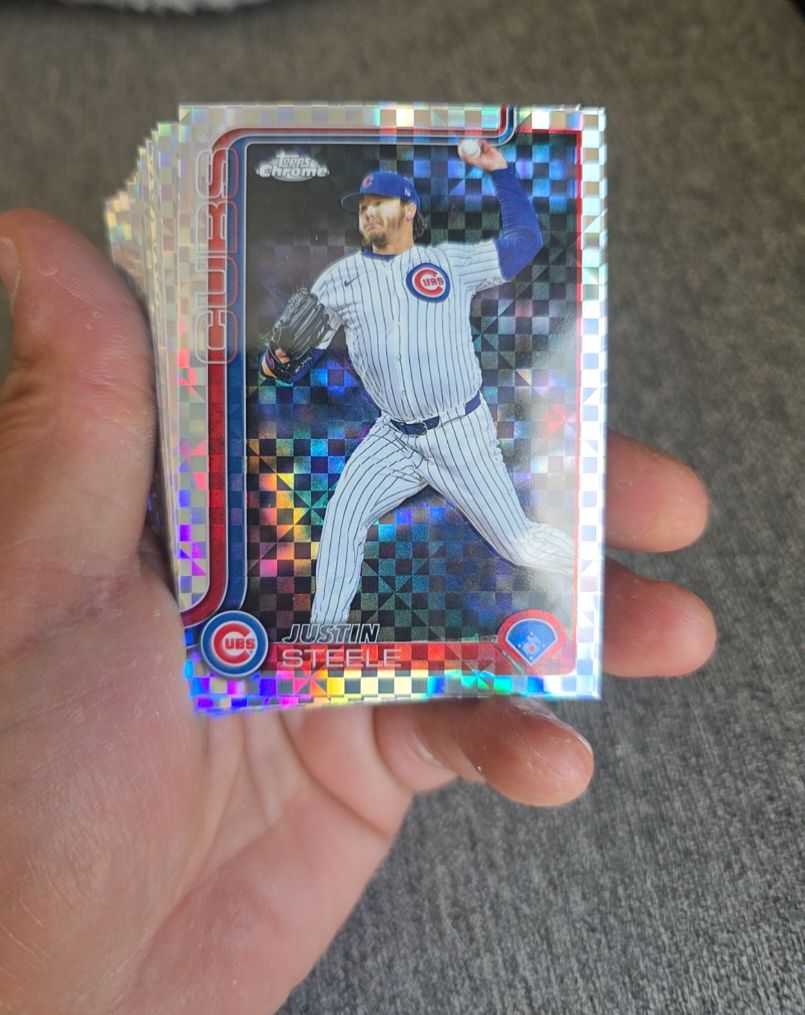 2025 Topps Chrome Update #USC3 Justin Steele — front