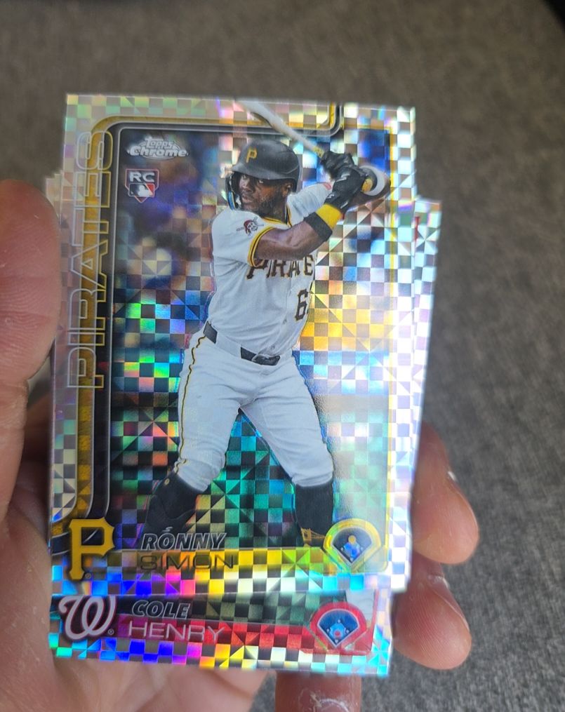 2025 Topps Chrome Update #USC35 Ronny Simon — front