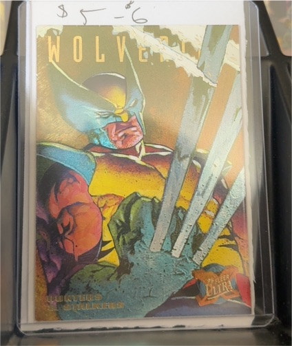 1995 Fleer Ultra X-Men Hunters & Stalkers #7 Wolverine — front