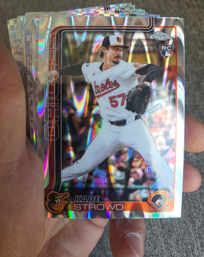 2025 Topps Chrome Update Series #USC193 Kade Strowd — front