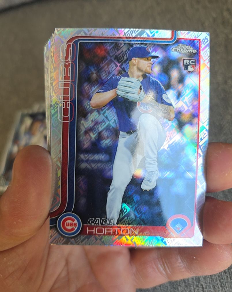 2025 Topps Chrome Update #USC63 Cade Horton — front