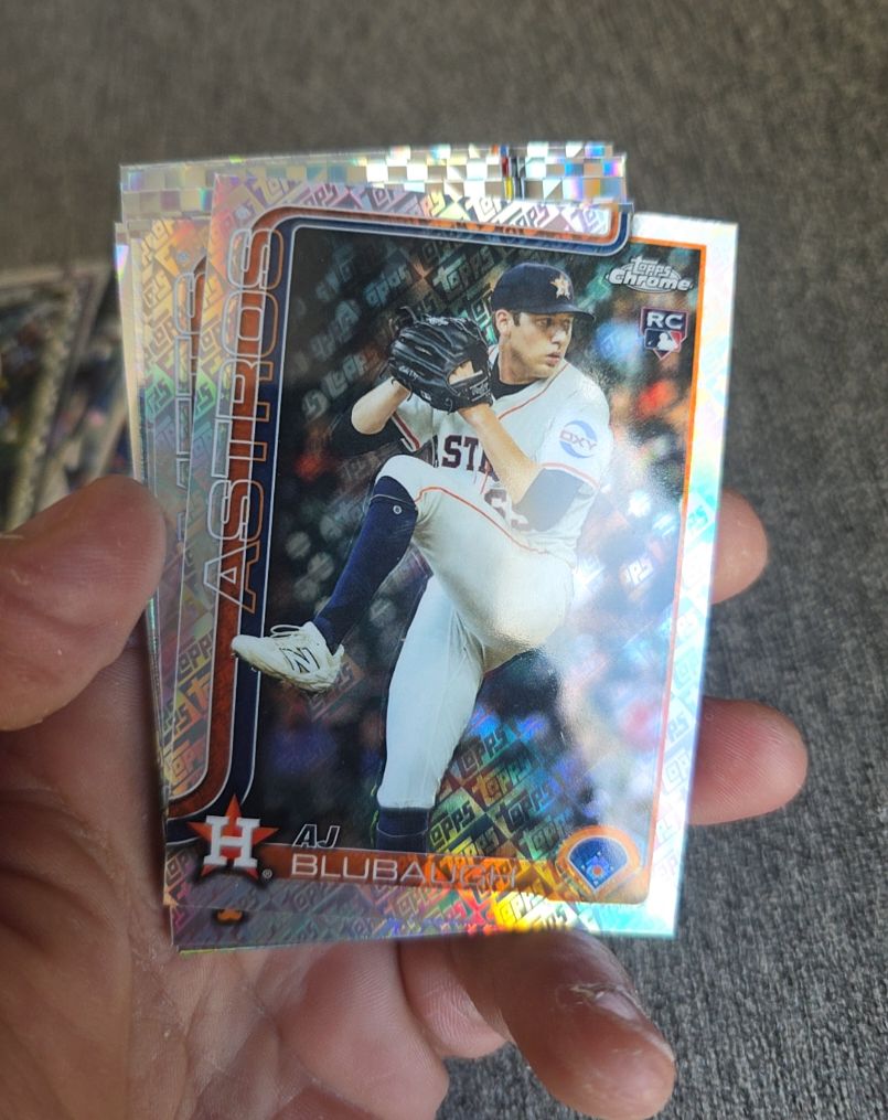 2025 Topps Chrome Update #USC163 AJ Blubaugh — front