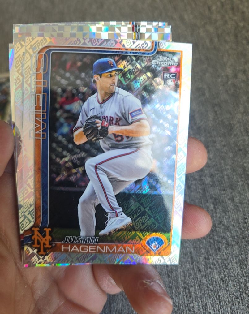 2025 Topps Chrome Update #USC61 Justin Hagenman — front