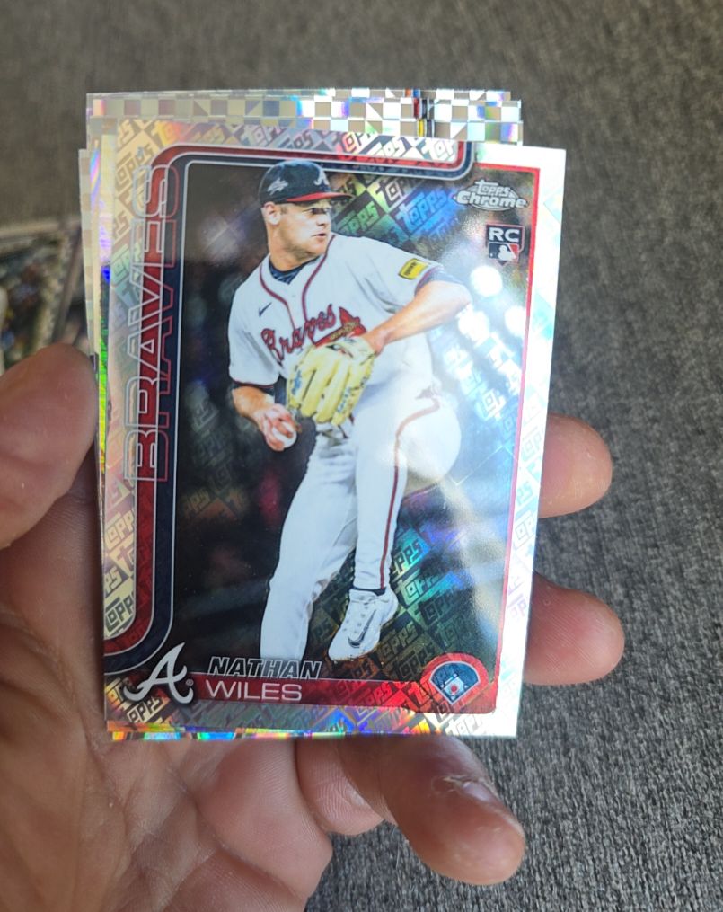 2025 Topps Chrome Update #USC172 Nathan Wiles — front