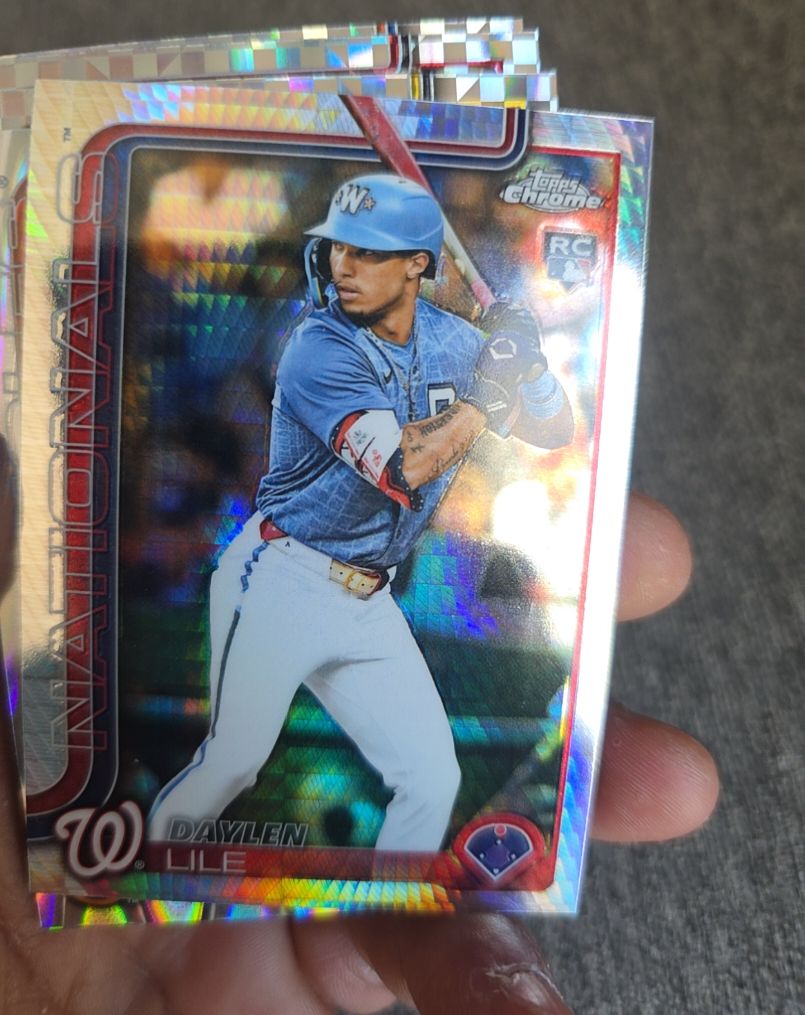 2025 Topps Chrome Update Series #USC146 Daylen Lile — front
