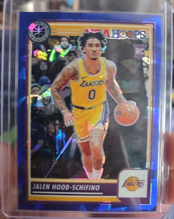 2023-24 Panini NBA Hoops Premium Stock #19 Jalen Hood-Schifino — front