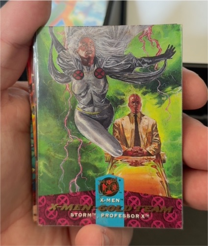 1994 Fleer Ultra X-Men #110 Storm / Professor X — front