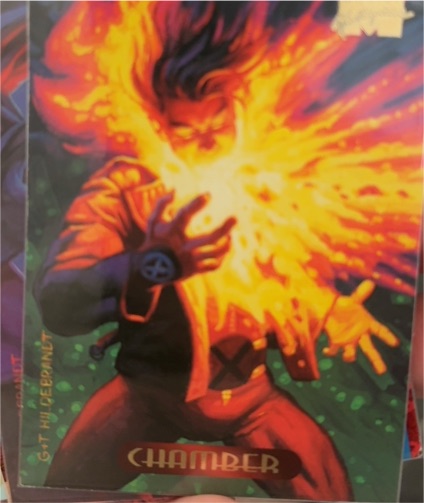 1994 Fleer Marvel Masterpieces #23 Chamber — front
