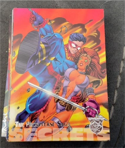1996 Fleer/Skybox Amalgam #42 The Microverse Saga — front