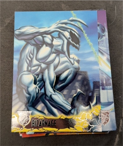 1996 Fleer SkyBox Amalgam #69 Bizarnage — front