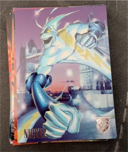 1996 Fleer Skybox DC Marvel Amalgam #31 Nickel — front