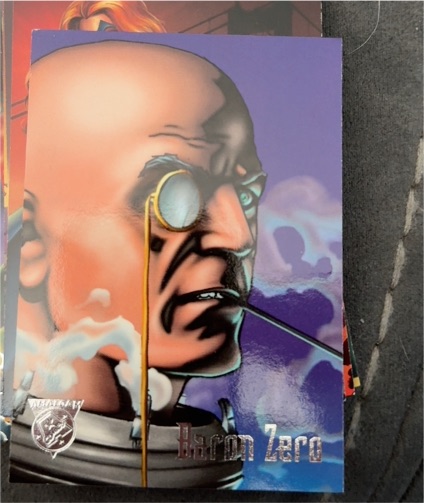 1996 SkyBox Amalgam #89 Baron Zero — front