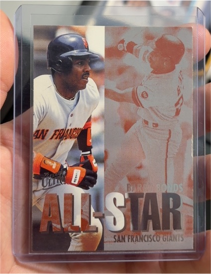 1995 Fleer Ultra All-Star #5 Barry Bonds — front