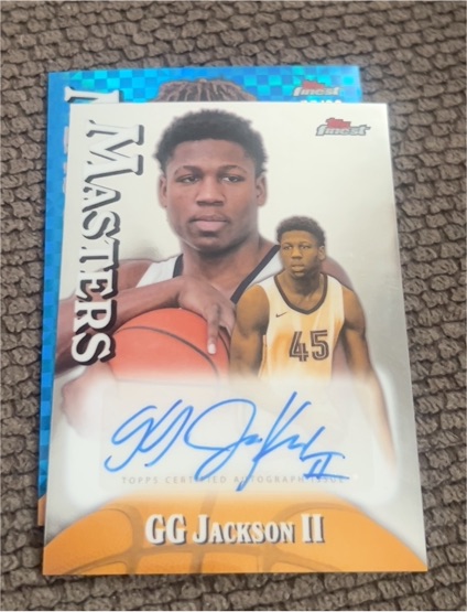 2024-25 Topps Finest Masters #MA-GJ GG Jackson II — front