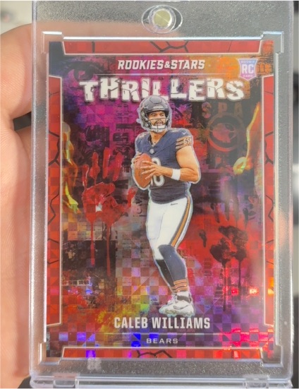 2024 Panini Rookies & Stars Thrillers #T-CWS Caleb Williams — front