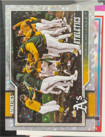 2026 Topps Series 1 #304 Oakland Athletics Team — front