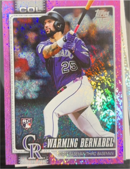 2026 Topps Series 1 #55 Warming Bernabel — front