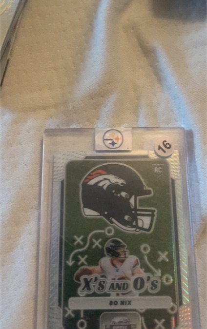 2024 Panini Contenders Optic #XO-BNX Bo Nix — front