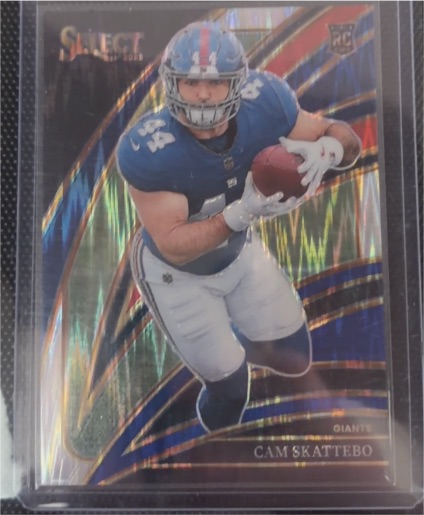 2025 Panini Select Club Level #294 Cam Skattebo — front
