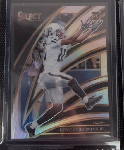 2025 Panini Select #206 Dont'e Thornton Jr. — front