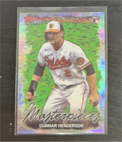 2023 Bowman's Best #BM-5 Gunnar Henderson Masterpieces — front