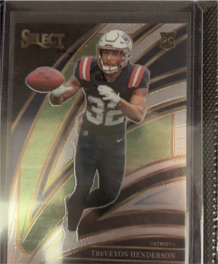 2025 Panini Select #278 TreVeyon Henderson Club Level Rookie — front