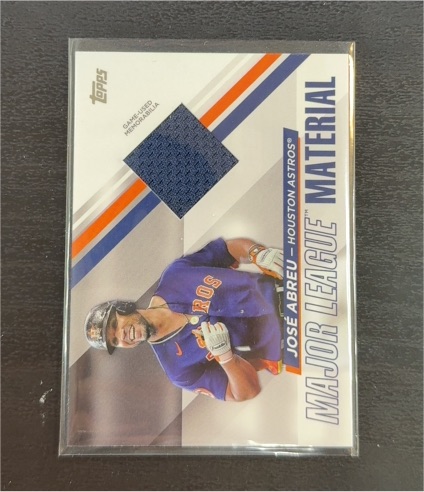 2024 Topps Series 2 Major League Materials #MLM2-JAB José Abreu — front