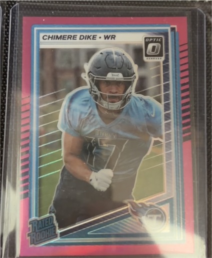 2025 Panini Donruss Optic #269 Chimere Dike — front