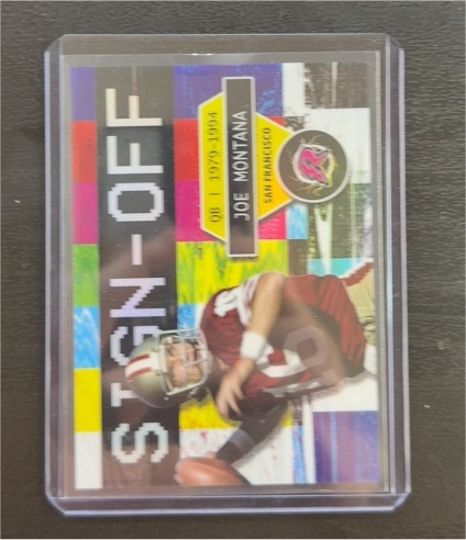 2023 Topps Composite - Resurgence Sign Off #RSO-16 Joe Montana — front