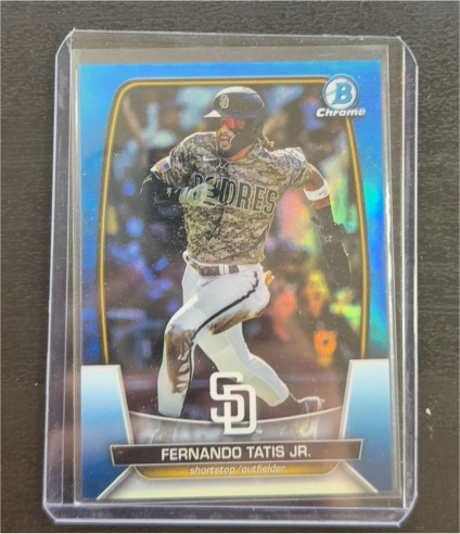 2023 Bowman Chrome #28 Fernando Tatis Jr. — front
