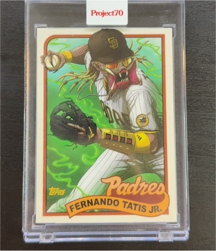 2021 Topps Project 70 #411 Fernando Tatis Jr. by Alex Pardee — front