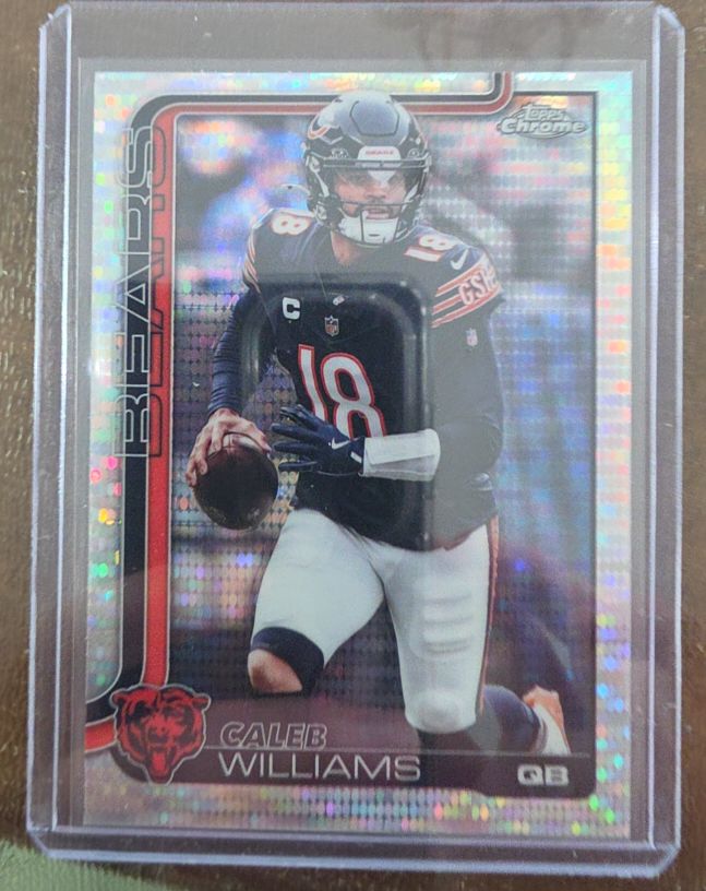 2025 Topps Chrome #52 Caleb Williams — front