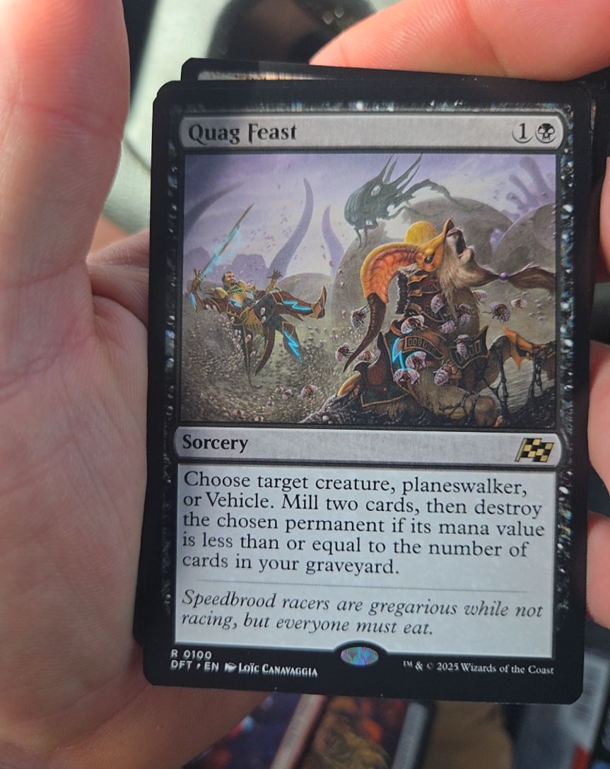 2025 Magic: The Gathering #100 Quag Feast — front