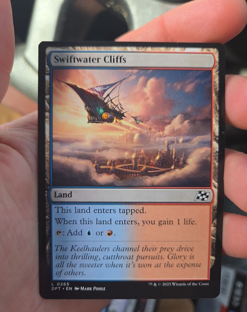 2025 Magic: The Gathering #265 Swiftwater Cliffs — front