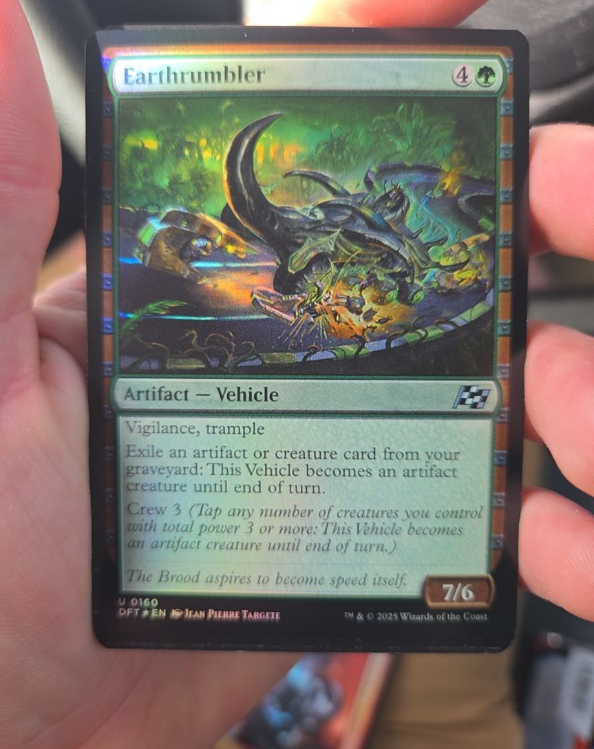 2025 Magic: The Gathering #160 Earthrumbler — front