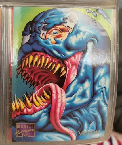 1995 Marvel Masterpieces #108 Venom — front
