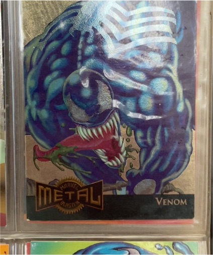 1995 Fleer Marvel Metal #16 Venom — front