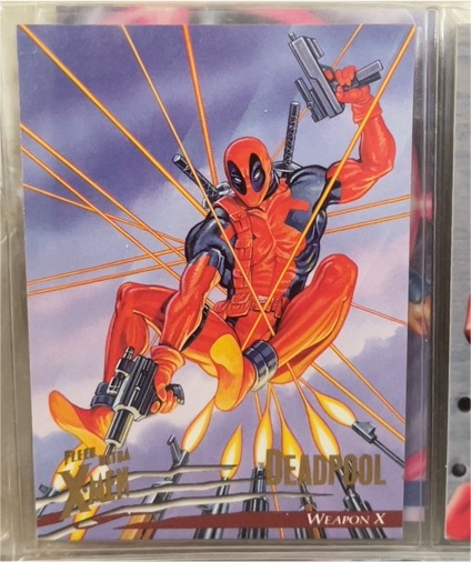 1996 Fleer Ultra X-Men #7 Deadpool — front