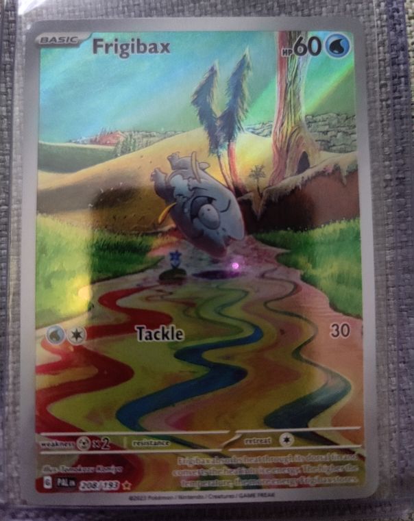 2023 Pokémon #208 Frigibax — front