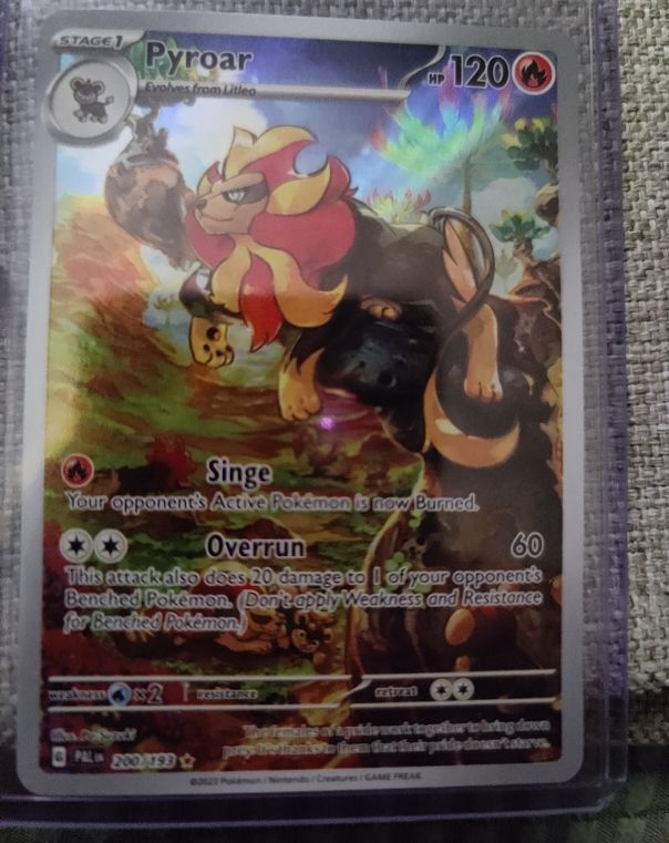 2023 Pokémon #200 Pyroar — front