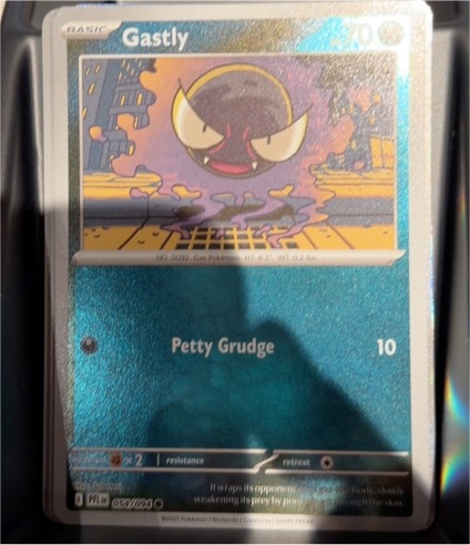 2023 Pokémon TCG Ascended Heroes #123 Gastly — front