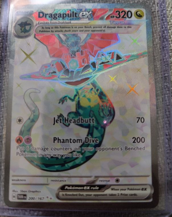 2022 Pokémon SV06: Twilight Masquerade #200 Dragapult ex — front