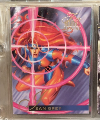 1995 Flair Marvel Annual #1 Jean Grey — front